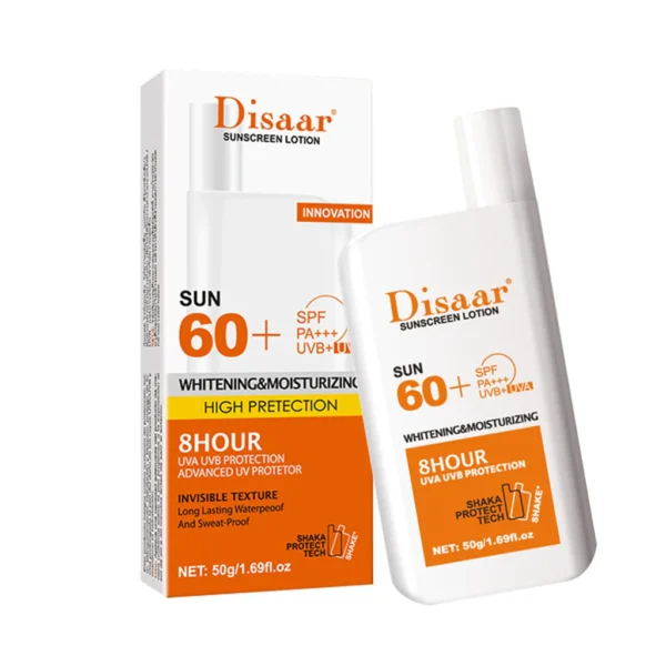 Disaar Sunscreen Lotion SPF 60+ Whitening & Moisturizing 50g